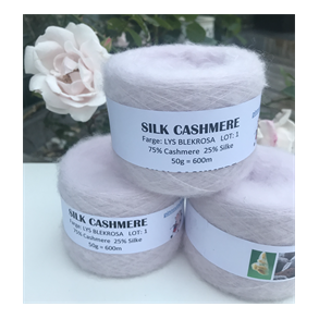Silk Cashmere 600 LYS BLEKROSA